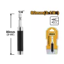 INGCO Držiak bitov 80 mm 1/4" magnetický