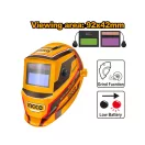 INGCO Automatický ochranný štít na zváranie so 2 senzormi