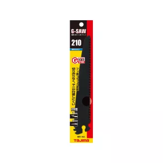   TAJIMA G-Saw Ťahová pílová čepeľ 210 mm 3,00 mm / 9TPI s fluorínovou vrstvou