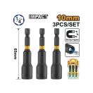 INGCO Udarový skrutkovač 10 mm (3 ks)