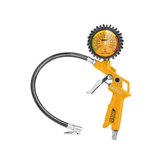 INGCO Nafukovacia pištoľ s manometrom 0-8,5 bar 1/4"