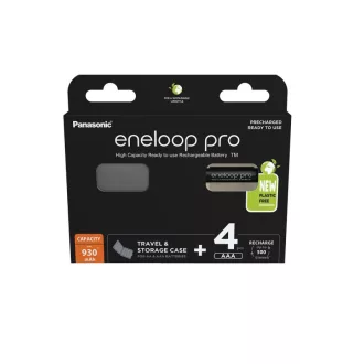   ENELOOP PRO AAA/mikro akumulátor + akubox 1,2 V 930 mAh (4 ks)