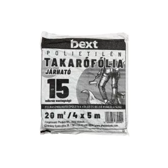 BEXT Krycí fólia 20 m2 (4 x 5 m) "prechodná"