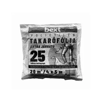   BEXT Krycia fólia 20 m2 (4 x 5 m) "extra-prechodná"