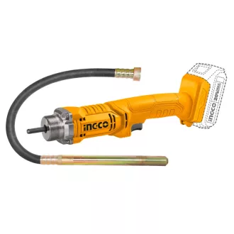   INGCO Akumulátorový vibračný utužovač betónu 1,2 m 20 V (bez akumulátora a nabíjačky)