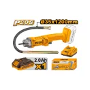 INGCO Akumulátorový vibrátor na zhutňovanie betónu 1,2 m 20 V (1 x 2,0 Ah batéria + nabíjačka)