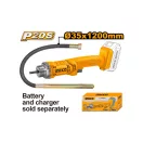 INGCO Akumulátorový vibračný utužovač betónu 1,2 m 20 V (bez akumulátora a nabíjačky)