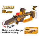 INGCO Akumulátorová reťazová píla 127 mm bez uhlíkov 20 V (bez batérie a nabíjačky)