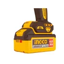 INGCO Akumulátorová príklepová vŕtačka-skrutkovač 96 Nm bezuhlíkový 20 V (2 x 4,0 Ah akumulátor + nabíjačka)