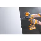 INGCO Akumulátorová príklepová vŕtačka-skrutkovač 96 Nm bezuhlíkový 20 V (2 x 4,0 Ah akumulátor + nabíjačka)