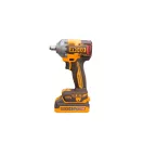 INGCO Akumulátorový rázový uťahovák 1/2" 405 Nm bezuhlíkový 20 V (2 x 2,0 Ah batéria + nabíjačka)