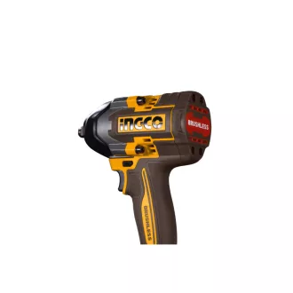  INGCO Akumulátorový ťahový skrutkovač 1/2" 850 Nm bezuhlíkový 20 V (bez batérie a nabíjačky)