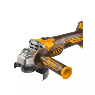   INGCO Akumulátorový výkonový set 20 V Vŕtačka-skrutkovač s príklepom 66 Nm + uhlová brúska 125 mm (2 ks akumulátor + nabíjačka)