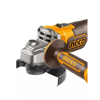   INGCO Akumulátorový výkonový set 20 V Vŕtačka-skrutkovač s príklepom 66 Nm + uhlová brúska 125 mm (2 ks akumulátor + nabíjačka)