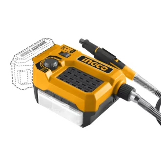   INGCO Akumulátorová mini brúska 20 V (bez akumulátora a nabíjačky)