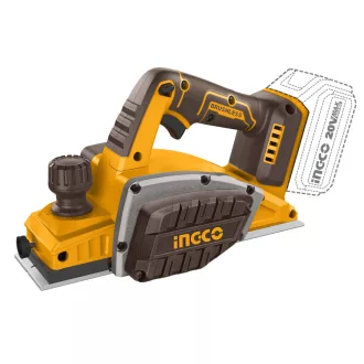   INGCO Akumulátorový hoblík 82 x 2 mm bezuhlíkový 20 V (bez batérie a nabíjačky)