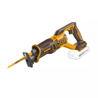   INGCO Akumulátorová šabľová píla bezuhlíková 20 V (bez batérie a nabíjačky)