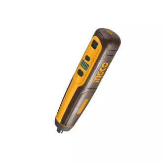   INGCO Akumulátorový skrutkovač 5 Nm 4 V + 43 dielny súprav bitov (USB-C nabíjanie)