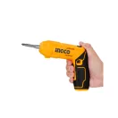 INGCO Akumulátorový skrutkovač 4 Nm 4 V (USB-C nabíjačka)