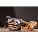 INGCO Akumulátorová kotúčová píla 140 mm bezuhlíková 20 V (bez batérie a nabíjačky)