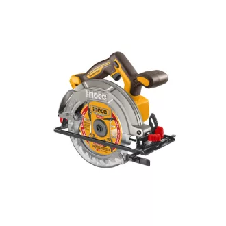   INGCO Akumulátorová okružná píla 165 mm bezuhlíkový 20 V (bez akumulátora a nabíjačky)