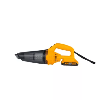   INGCO Akumulátorový vysávač 0,5 l 20 V (bez batérie a nabíjačky)