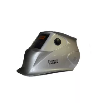   CENTROWELD Automatický zváračský štít so 4 senzormi 718G strieborný