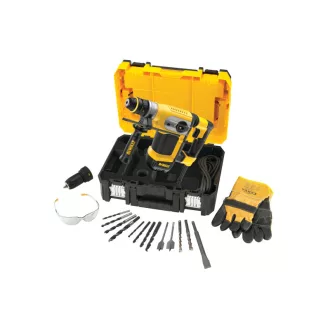   DEWALT Kombinované kladivo s príslušenstvom SDS-Plus 1000 W (TSTAK) D25417KT