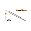 INGCO Dláto s ostrým hrotom 14 x 250 mm SDS-Plus