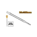 INGCO Plochý dláto 20 x 250 mm SDS-Plus