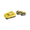 DEWALT FlexVolt Súprava batérie a rýchlonabíjačky 18 V (2 x 9 Ah batérie) DCB118X2