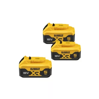 DEWALT XR Batéria 18 V / 3 x 5 Ah DCB184P3