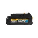 DEWALT Powerstack pogumovaná batéria 18 V / 1,7 Ah DCBP034G