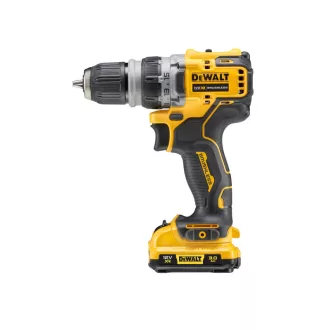   DEWALT Aku skrutkovač s vymeniteľnou hlavou 12 V (2 x 3,0 Ah batéria + nabíjačka + TSTAK) DCD703L2T