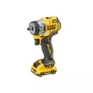 DEWALT Aku skrutkovač s vymeniteľnou hlavou 12 V (2 x 3,0 Ah batéria + nabíjačka + TSTAK) DCD703L2T