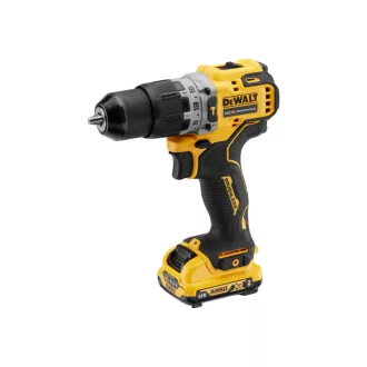   DEWALT Akumulátorová príklepová vŕtačka 12 V bez uhlíkovej kefky (2 x 2,0 Ah akumulátor + nabíjačka) DCD706D2