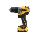 DEWALT Akumulátorová príklepová vŕtačka 12 V bez uhlíkovej kefky (2 x 2,0 Ah akumulátor + nabíjačka) DCD706D2