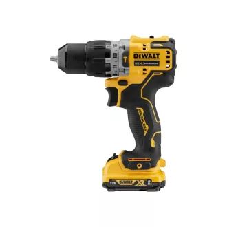   DEWALT Akumulátorová príklepová vŕtačka 12 V bez uhlíkovej kefky (2 x 2,0 Ah akumulátor + nabíjačka) DCD706D2