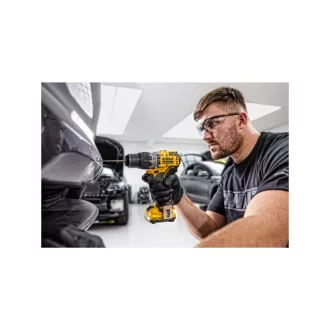   DEWALT Akumulátorová príklepová vŕtačka 12 V bez uhlíkovej kefky (2 x 2,0 Ah akumulátor + nabíjačka) DCD706D2