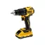 DEWALT Akumulátorová príklepová vŕtačka 18 V bez uhlíkovej kefky (2 x 2,0 Ah akumulátor + nabíjačka + TSTAK) DCD709D2T