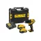 DEWALT Akumulátorová príklepová vŕtačka 18 V bez uhlíkovej kefky (2 x 5,0 Ah akumulátor + nabíjačka + TSTAK) DCD709P2T