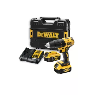   DEWALT Aku skrutkovač 18 V (2 x 4,0 Ah batéria + nabíjačka + TSTAK) DCD777M2T