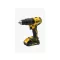 DEWALT Akumulátorová príklepová vŕtačka 18 V bez uhlíkovej kefy (2 x 3,0 Ah akumulátor + nabíjačka + TSTAK) DCD778L2T
