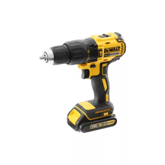   DEWALT Akumulátorová príklepová vŕtačka 18 V bez uhlíkovej kefky (2 x 1,5 Ah akumulátor + nabíjačka + TSTAK) DCD778S2T