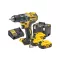 DEWALT Akumulátorový vŕtací skrutkovač 18 V bez uhlíkovej kefky (3 x 5,0 Ah akumulátor + nabíjačka) DCD791P3A