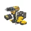 DEWALT Akumulátorový vŕtací skrutkovač 18 V bez uhlíkovej kefky (3 x 5,0 Ah akumulátor + nabíjačka) DCD791P3A