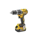 DEWALT Akumulátorová príklepová vŕtačka 18 V bez uhlíkovej kefky (2 x 5,0 Ah akumulátor + nabíjačka) DCD796P2