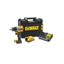 DEWALT Aku skrutkovač 18 V bez uhlíkovej kefky (1 x 1,7 Ah batéria + nabíjačka + TSTAK) DCD800E1T