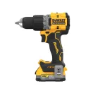DEWALT Aku skrutkovač 18 V bez uhlíkovej kefky (2 x 1,7 Ah batéria + nabíjačka + TSTAK) DCD800E2T