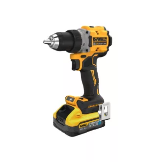   DEWALT Akumulátorový vŕtací skrutkovač 18 V bez uhlíkovej kefky (2 x 5,0 Ah akumulátor + nabíjačka + TSTAK) DCD800H2T